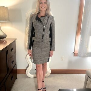 Professional tweed jacket/skirt suit
